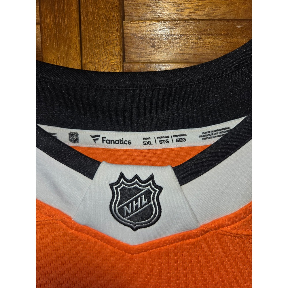 Philadelphia Flyers Fanatics Breakaway Home Jersey Mens 5XL - Picture 4 of 6
